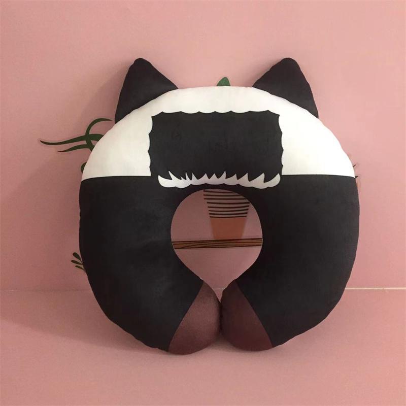 Bungou Stray Dogs Edogawa Rampo Cosplay Travel Neck Pillow Fyodor Dostoyevsky U-Shaped Plush Cushion Toy