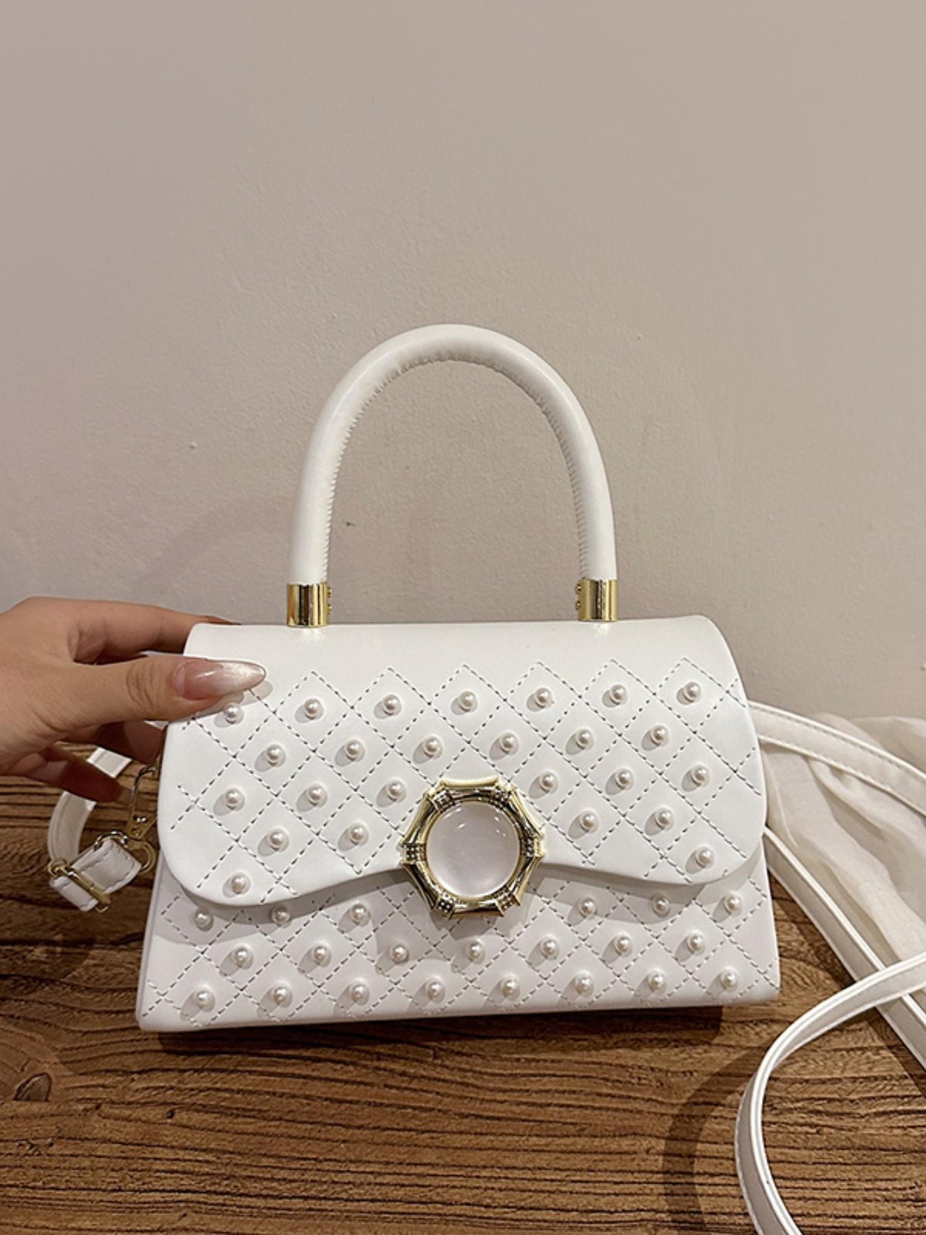 Elegant Single Shoulder Crossbody Handbag, Pure Color High-End Women's Bag, Stylish and Fashionable, Perfect for Daily Use