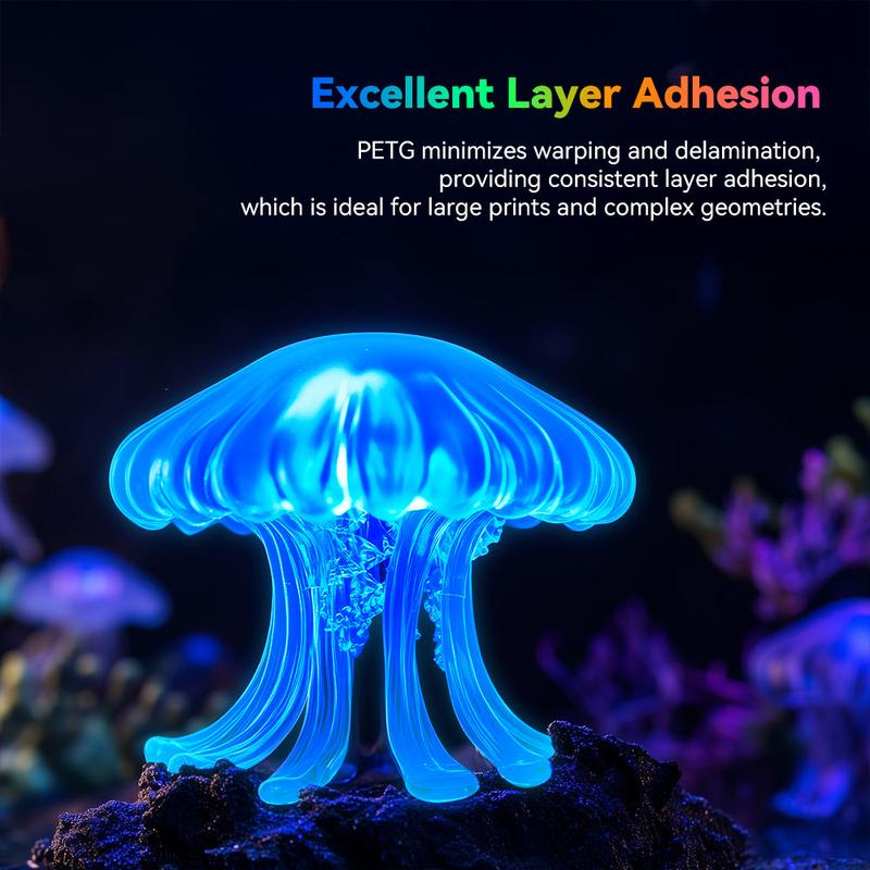 PETG Glow in The Dark (Luminous) SUNLU 3D Printer Filament 1KG