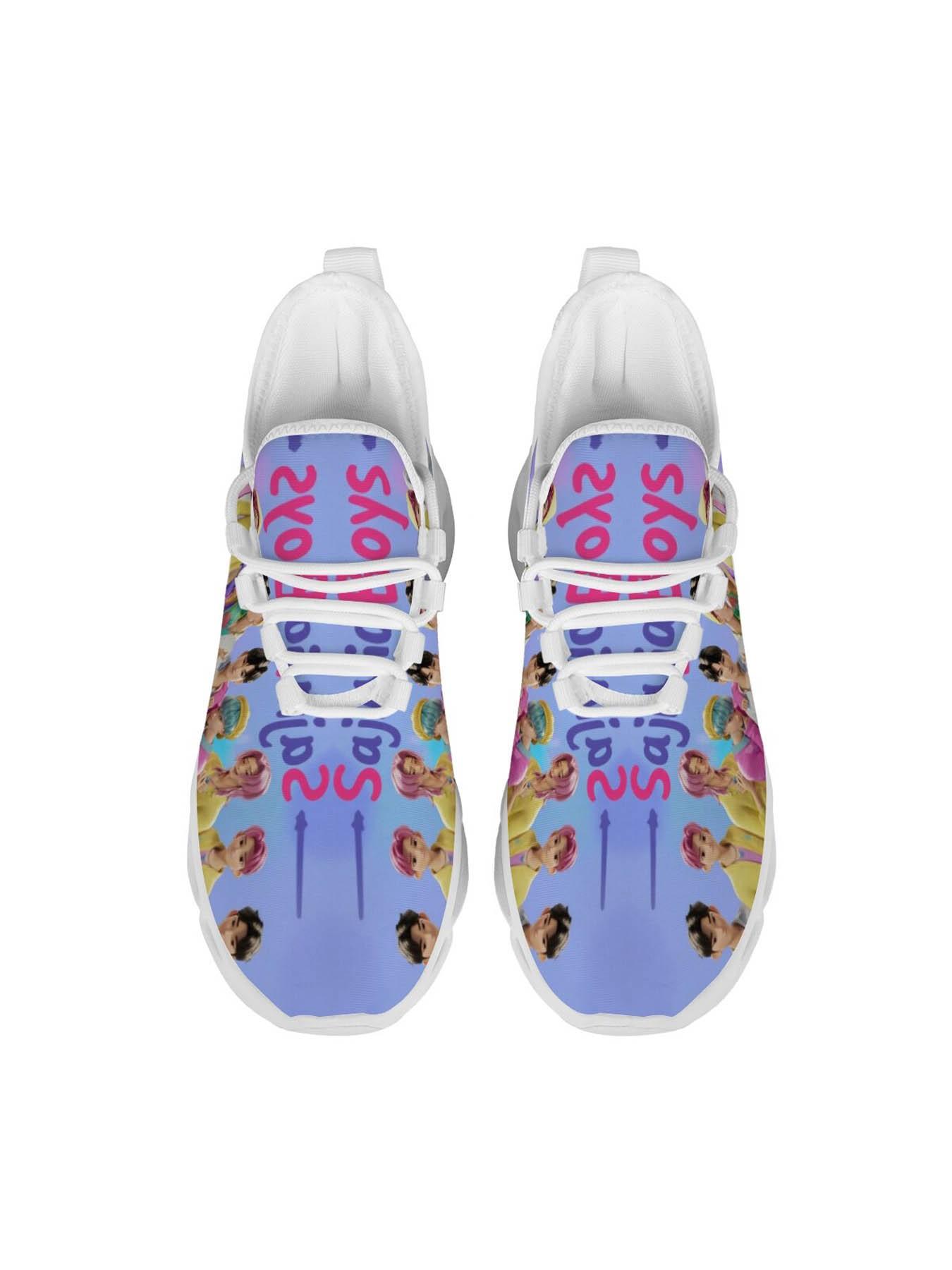Exclusive Unique Print Fashion Trendy Sports Shoes, Casual, Anime Style Kpop Design, Vibrant Cute Patterns, Comfortable Modern Fit, Streetwear Essential