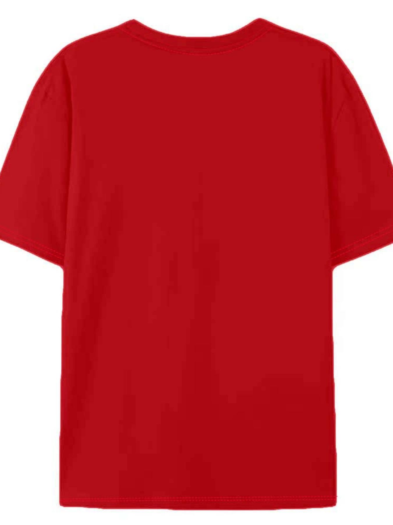 【Plus Size】 Letter Print Round Neck Tee, Casual Short Sleeve Crew Neck T-shirt for Daily Wear, Women Clothing for All Seasons