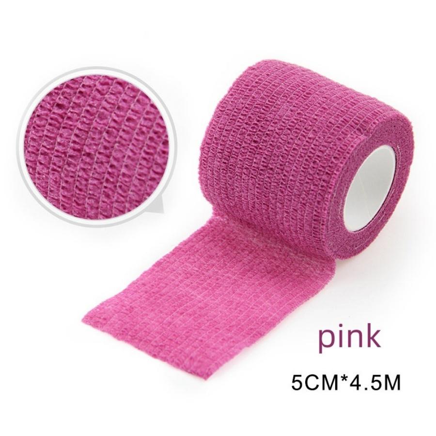1pcs 5cm Wide 4.5m Long Finger Bandage, Self-Adhesive Elastic Breathable Sports Wrap, Athletic Support Tape for Active Use