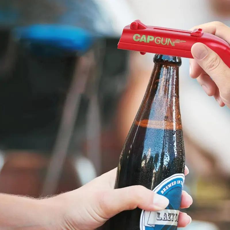 Draft Top Lift Universal Beverage Can Opener Prints Portable Kitchen Utensils Aluminium Cans Smooth  Creative Bottle Opener - 1 Count | Fun Design | Perfect for Family Gatherings, BBQs, and Outdoor Events