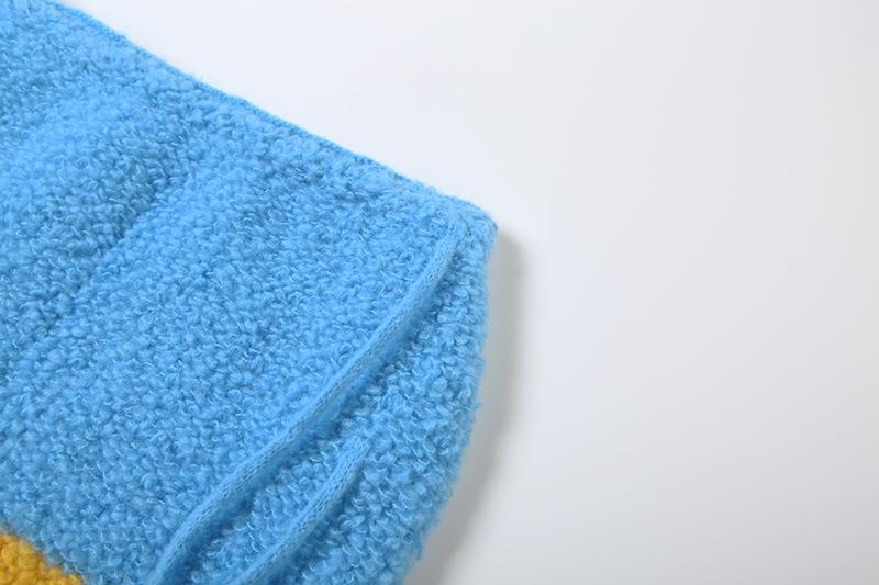 DOUCIU Summer Trend Street Hip-Hop All-Match Cute Tight Sexy Hot Retro Women'S Thin Solid Color Simple Woolen Short Skirt Street Fashion Skirt