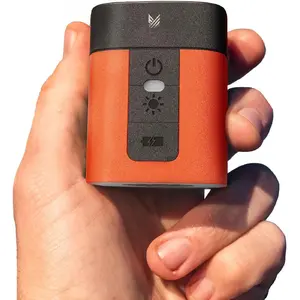 AIR 3 Air Pump for Inflatables with 2600 mAh  & Camping Light, Ultra-Fast and Mini Electric Air Pump, Inflate Deflate for Air Mattress, Pool Floats, Vacuum Storage Bags