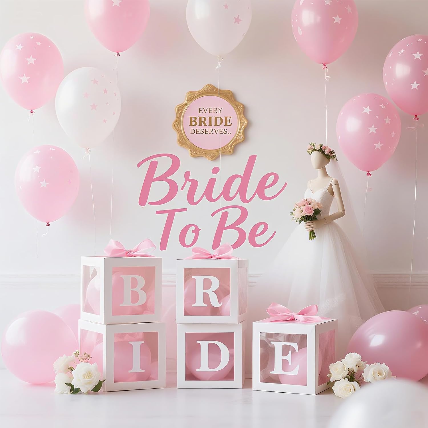 Transparent Balloon Boxes with 78 Letters & Numbers for Custom Names, Customized Gifts, Multi-Occasion Party Decor (Birthday, Graduation, Engagement) & Party Decor Ideas