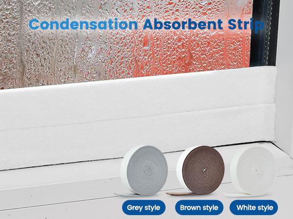 Window Condensation Absorber Strips - Weather Stripping - Window Sill and Frame Water Absorber Condensation Window Condensation Absorber Strips - Weather Stripping - Window Sill and Frame Water Absorber Condensation