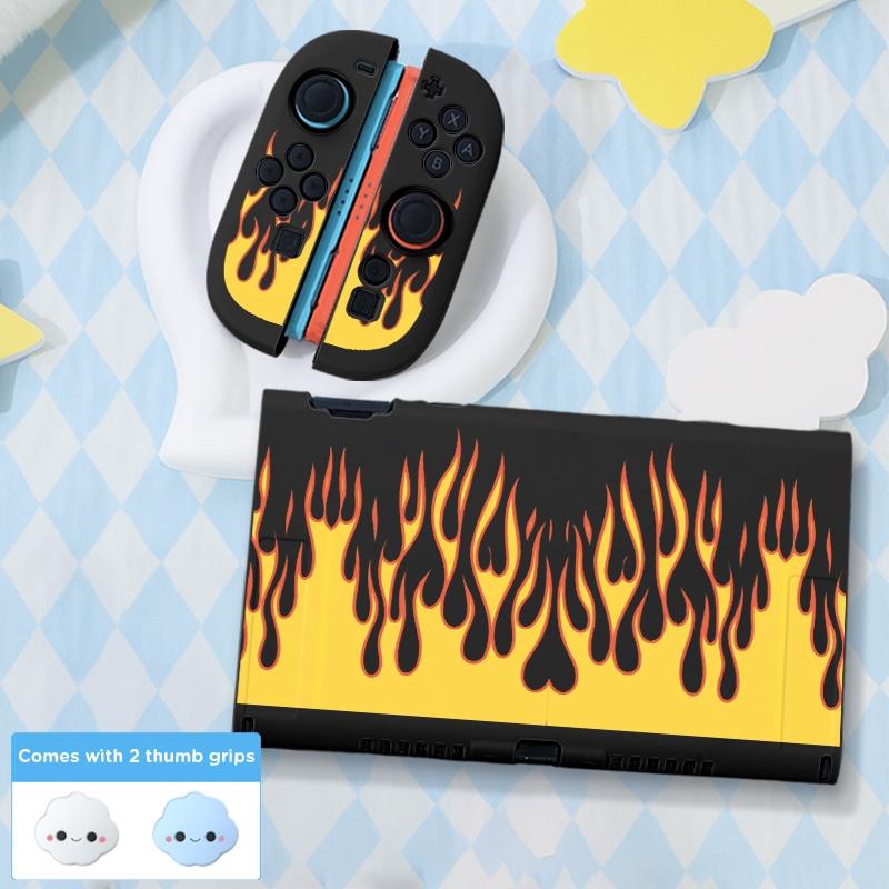 Suitable for Nintendo Switch 2 game console accessories, TPU soft case, comes with 2 thumb joystick caps, Thumbstick grips, drop-proof and scratch-resistant, removable protective cover, 2025 new style, light and soft shell, multiple colors, Christmas/gift