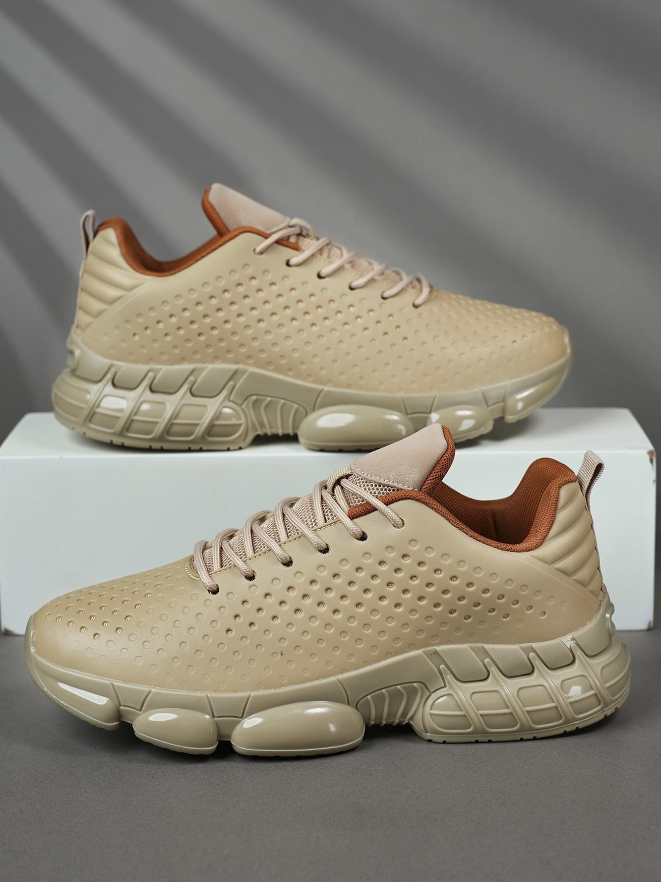 New Men's Casual Sports Shoes, Fashionable Comfort Outdoor Running Trainers, Lightweight Breathable Sneakers for Training