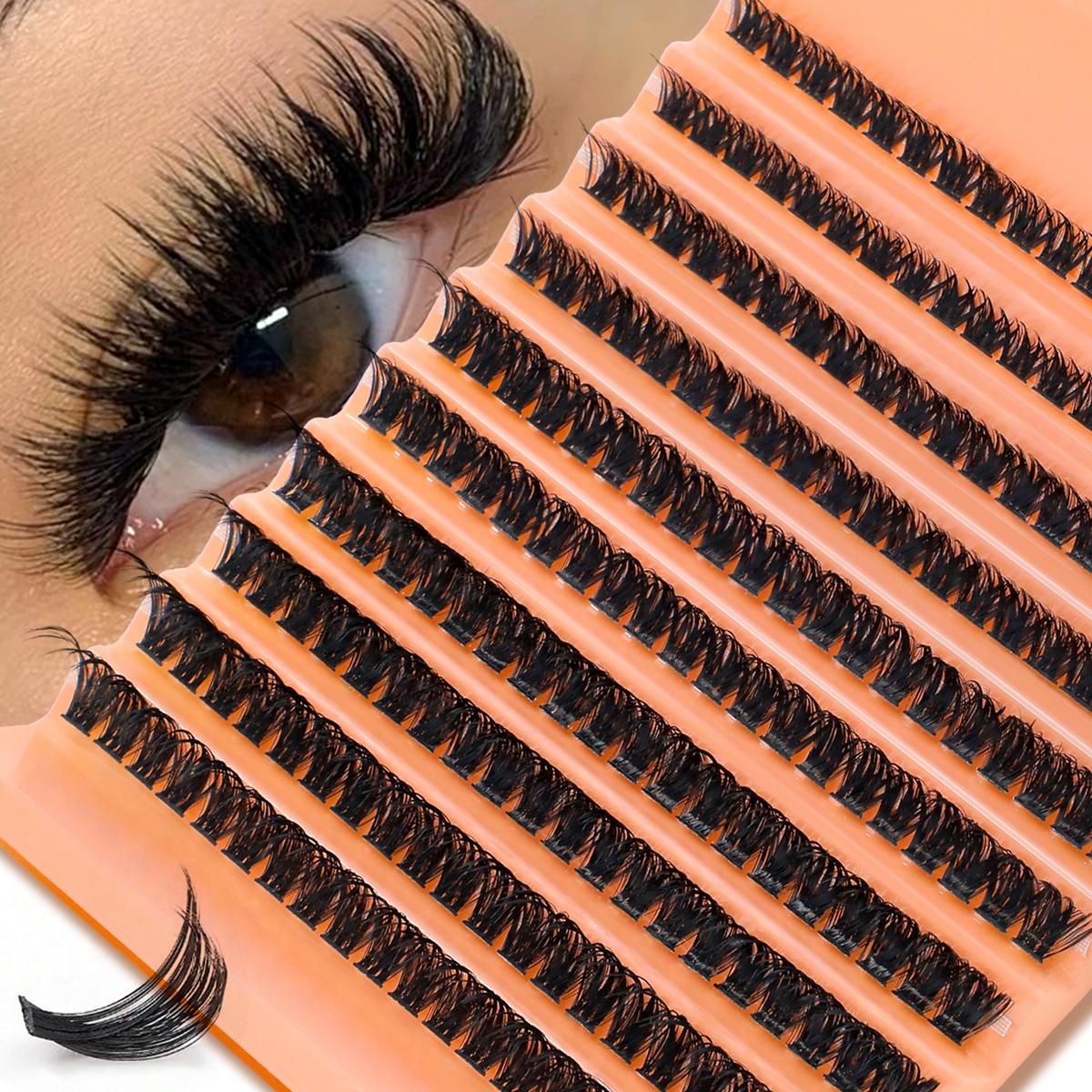 100D False Eyelashes, Independent Packaging, D Curl, Multiple Lengths, Odorless, Easy to Apply, Perfect for Home Makeup, Party Use