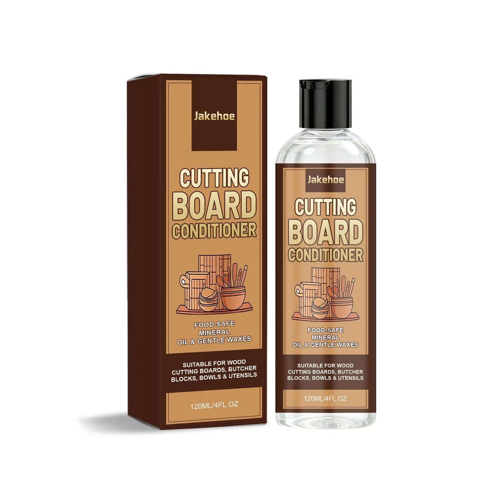 Cutting Board Care Solution, Gentle Daily Use, Scratch Removal, Polishing, Brightening, Essential Kitchen Maintenance Liquid