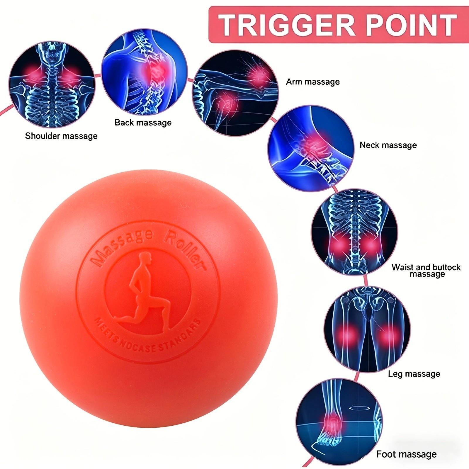 Magic Ball Fascia Massage Tool, Ideal for Foot Hand Leg Muscle Relaxation, Soft Material, Perfect for Yoga Gym Office Travel, Fascia Reliever
