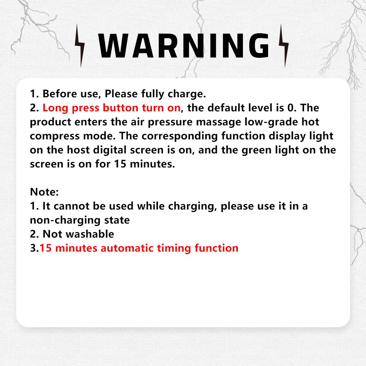 Electric Thigh Calf Leg Massager, 2 Counts/set Type-c Rechargeable 3 Speed Hot Compress Knead Leg Massager, Winter Leg Massage Device for Women & Men, Christmas Gift, Stocking Fillers, New Year Gift