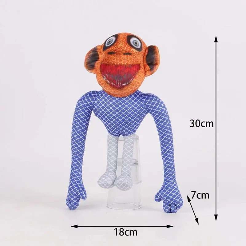 NEW Anime Zoonomaly Plush Toys Horror Cat Plushies Doll Zoo Guard Monster Stuffed Toy Pillow Kids Birthday Gifts Fans Boy
