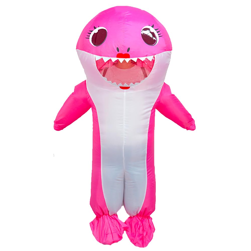 Adult Inflatable Shark Costume, Halloween Inflatable Shark, Fun Party Role Play Dress-Up Clothes, Model Dl0157, Party Apparel