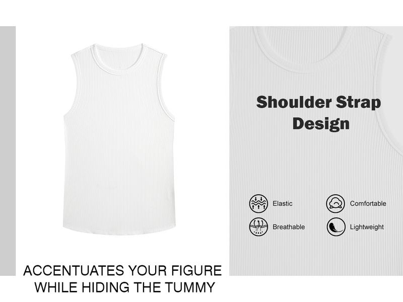 JMIERR Sleeveless Tank Top Men's Summer Sports Clothing Workout Sports Muscle Shirt