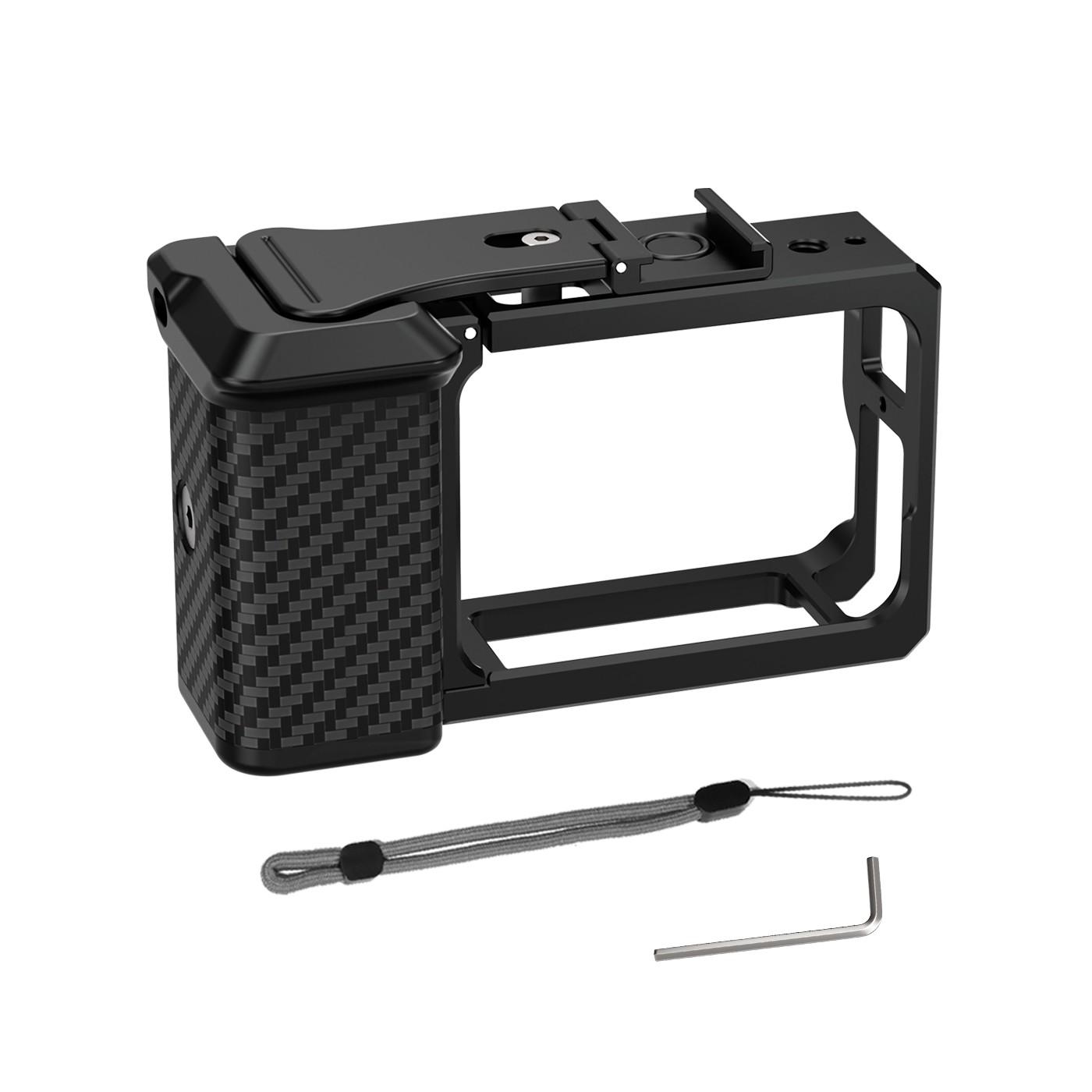 Feichao Handheld Grip Rabbit Cage Kit for Insta360 Ace Pro/ace Pro2, Shutter Handle Protective Frame, New Camera Accessory for Street Shooting Protection