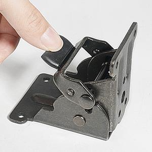 8 Pack Table Leg Folding Brackets Lock Extension Support Bracket Foldable Self Lock Hinges for Table Legs, Bed Leg, Workbench