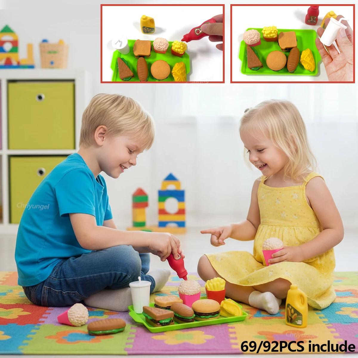 69-Piece Toddler Kitchen Pretend Playset with Pots, Pans, Utensils & Play Food, Play Kitchen Accessories for Ages 3+, Ideal for Classroom, Holiday & Birthday Gifts, 3 - 4 Years 69-Piece Toddler Kitchen Pretend Playset with Pots, Pans, Utensils & Play Food, Play Kitchen Accessories for Ages 3+, Ideal for Classroom, Holiday & Birthday Gifts, 3 - 4 Years