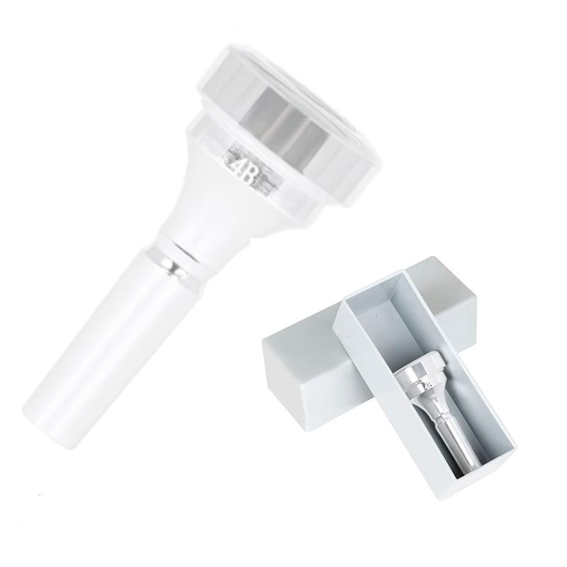 Professional Silver Plated Short Trombone Mouthpiece, 2 Counts Trombone Mouthpiece, Musical Instrument Accessories for Trombone Lovers