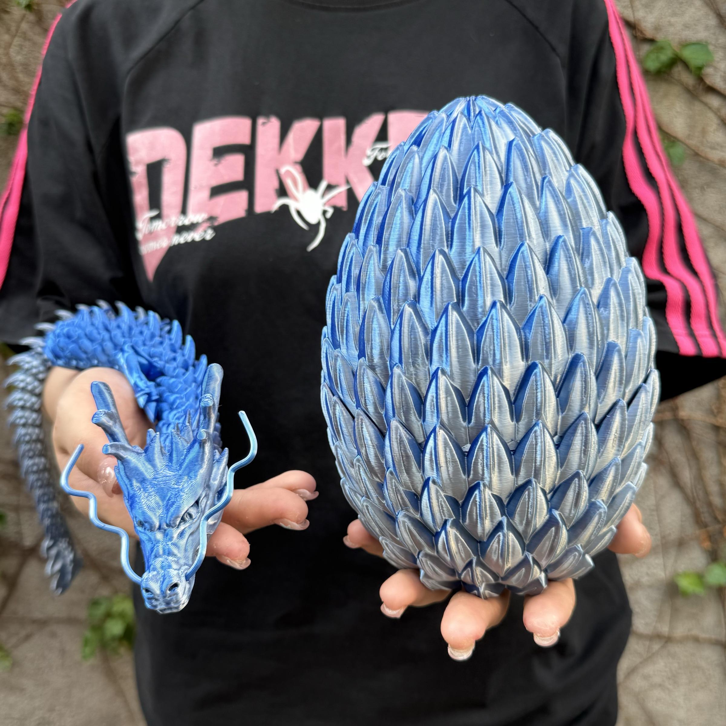 2pcs 3D Printed Dragon Egg Set, Home Decor Desktop Ornament, Halloween Christmas Gift, Birthday Present, Unique 3D Print Statue Figurine, Collectible Room Decor #TOP PICKS