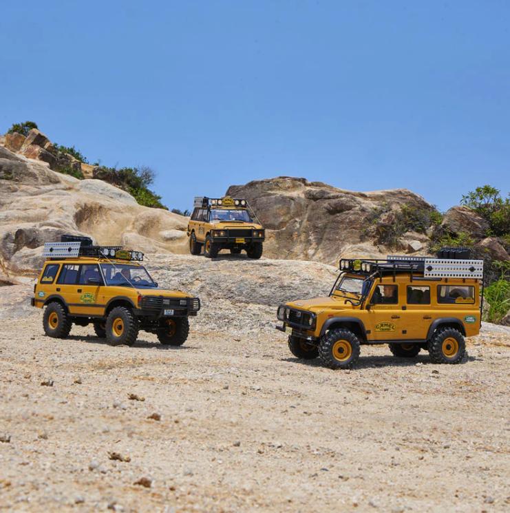 FMS 1:10 FCX10 Land Rover Camel Trophy Edition RS