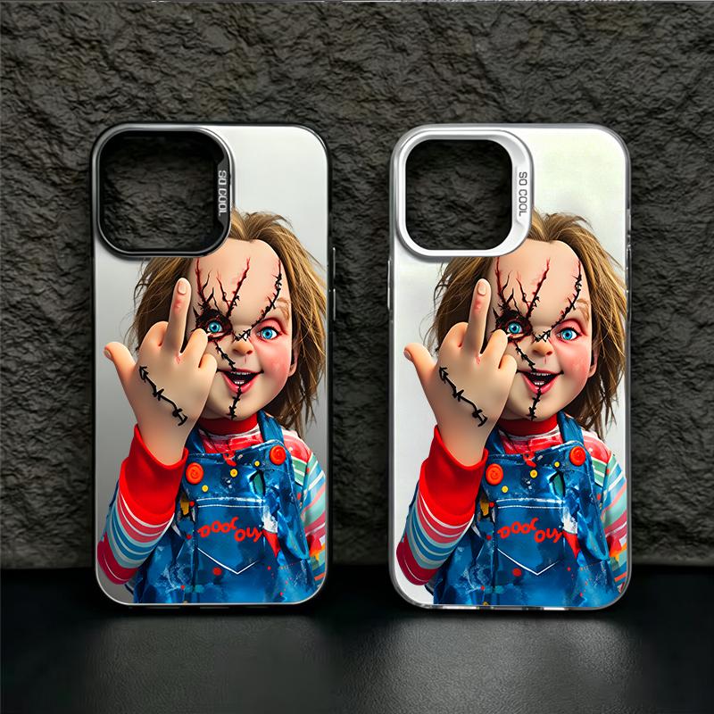 Chucky Creepy Gesture Pattern TPU Phone Case for iPhone 17,16 Pro Max,15,14 Plus,13,12,11,XR,XS & Samsung Galaxy S26,S25 Ultra,S24,S23,S22 Plus,S21 - Stylish, Anti-Drop, Shockproof, Durable with Camera Protection, Dark & Bloody Palette Chucky Creepy Gesture Pattern TPU Phone Case for iPhone 17,16 Pro Max,15,14 Plus,13,12,11,XR,XS & Samsung Galaxy S26,S25 Ultra,S24,S23,S22 Plus,S21 - Stylish, Anti-Drop, Shockproof, Durable with Camera Protection, Dark & Bloody Palette