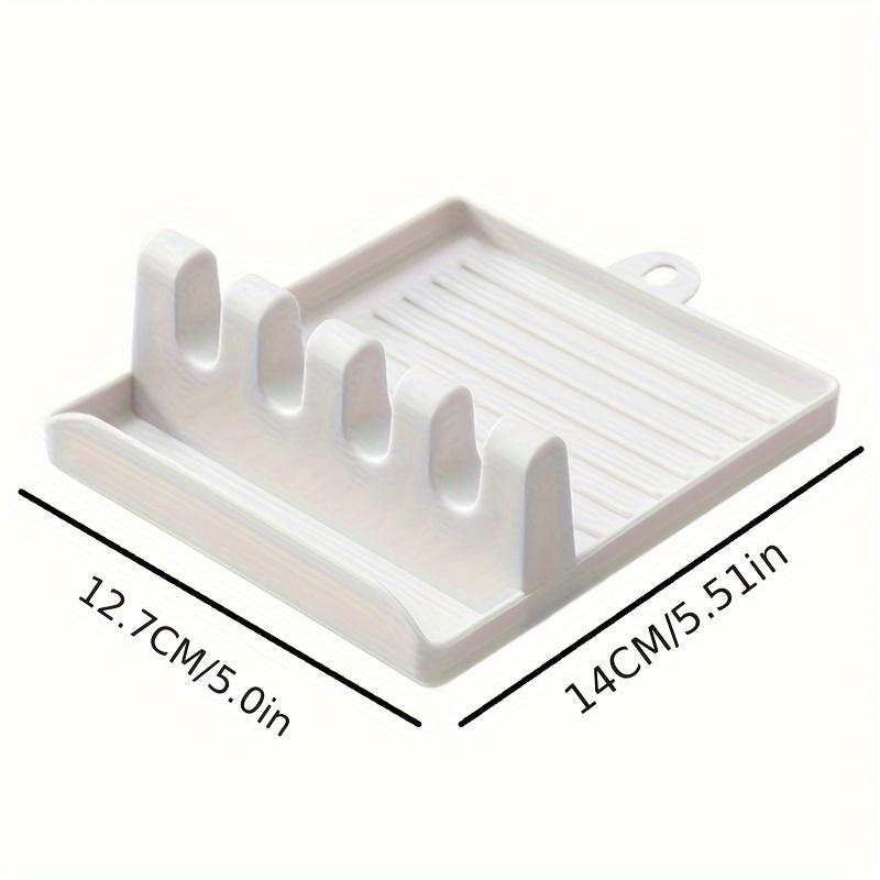 Creative Kitchen Utensil Holder, Home Soup Spoon Mat, Chopstick Pot Lid Storage Rack, Countertop Spatula Spoon Organizer, Kitchenware