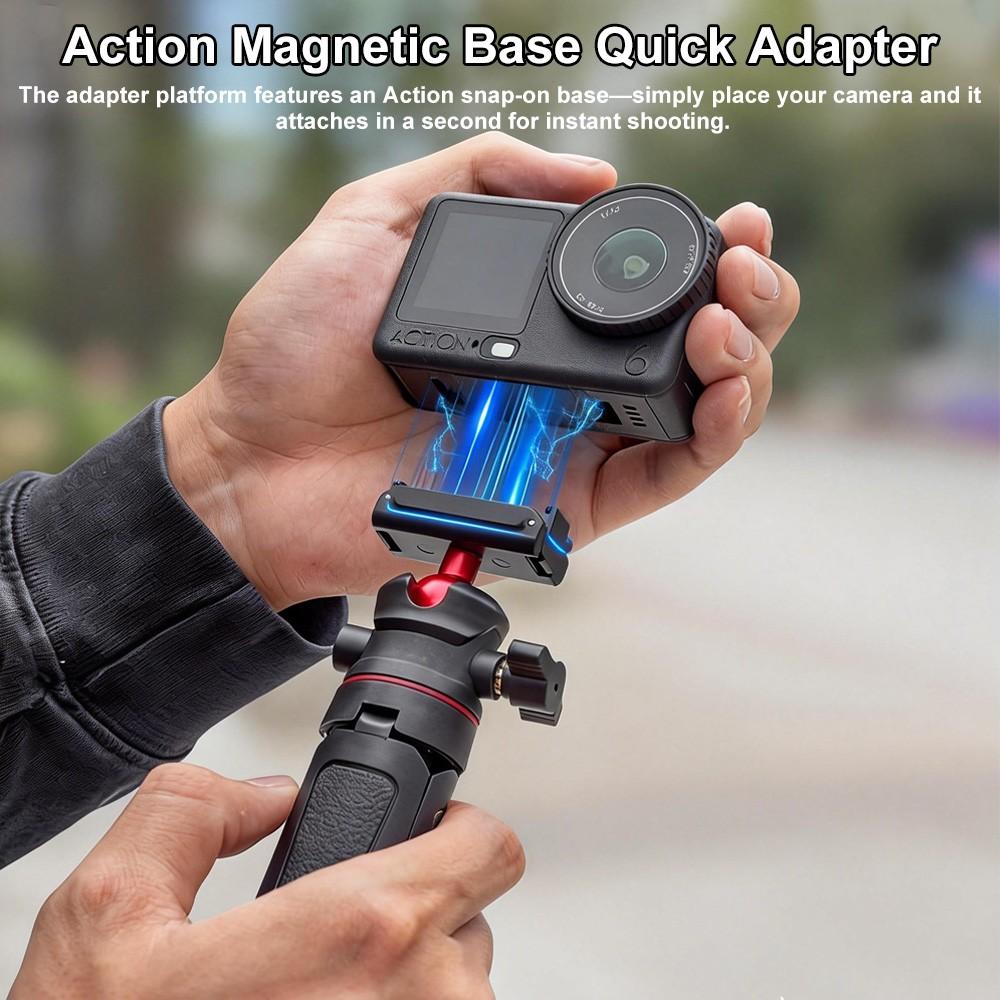 Mini Selfie Stick with 360 Degree Rotation, Tripod Stabilizer, Portable Travel Design, Video Recording/blogging Stand, Perfect Gift, Cellphone Accessories, Smartphone Camera Accessories