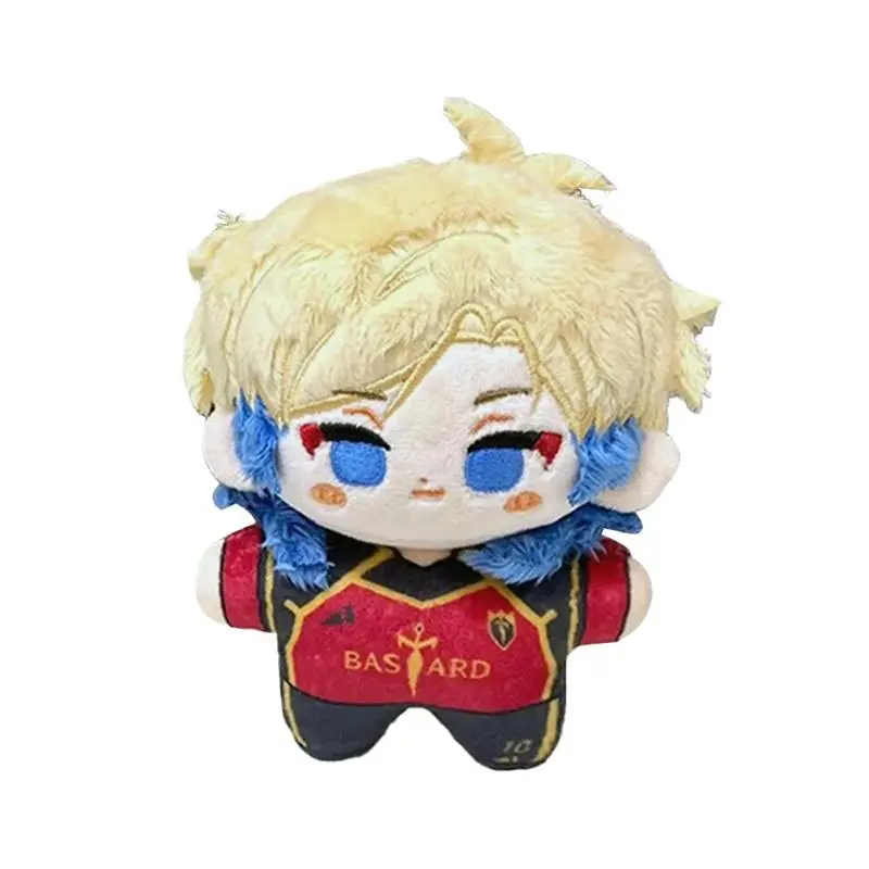 Anime BLUE LOCK Cosplay Michel Caesar Nagi Seishiro Mikage Reo Bachira Meguru Chigiri Hyoma Backpack Pendant Plush Keychain Gift