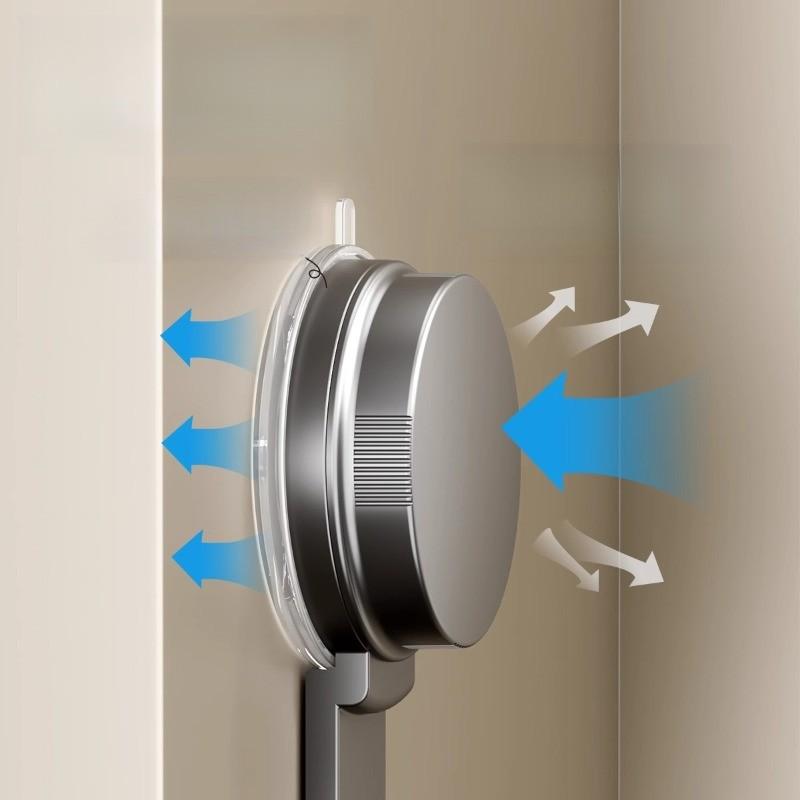 5 Hook Suction Cup Hooks, No Drilling, Waterproof, Reusable, Bathroom Door Hanger, Kitchen Utensil Holder, Luxury Towel Rack