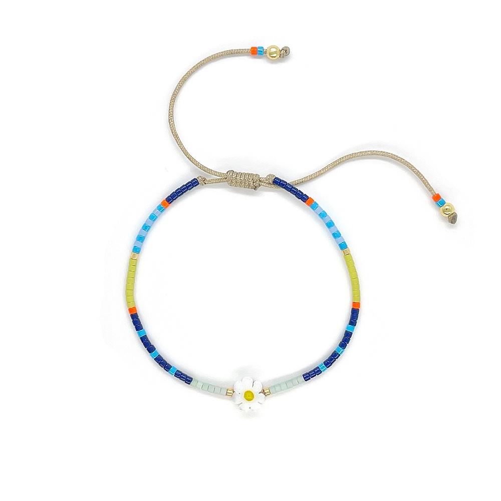 KKBEAD Boho Flower Jewelry Miyuki Bracelets Womens Y2K Bracelet Designer Valentines Gifts Dainty Thin Pulseras Jewellery