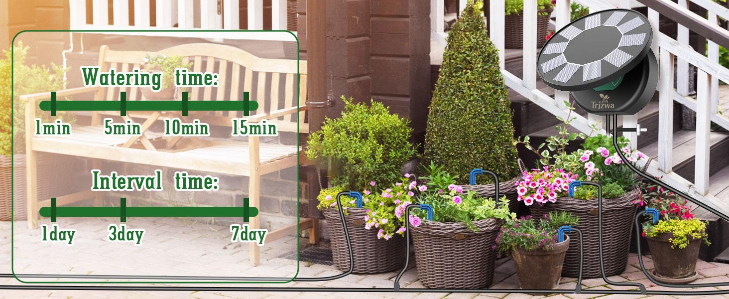 2025 Latest Solar Irrigation System for Garden Watering System,Drip Irrigation Kit for Potted Plants,Supported Automatic Watering System for The Garden Bed,The Garden Grow Bag,The Balcony and The Green House 2025 Latest Solar Irrigation System for Garden Watering System,Drip Irrigation Kit for Potted Plants,Supported Automatic Watering System for The Garden Bed,The Garden Grow Bag,The Balcony and The Green House