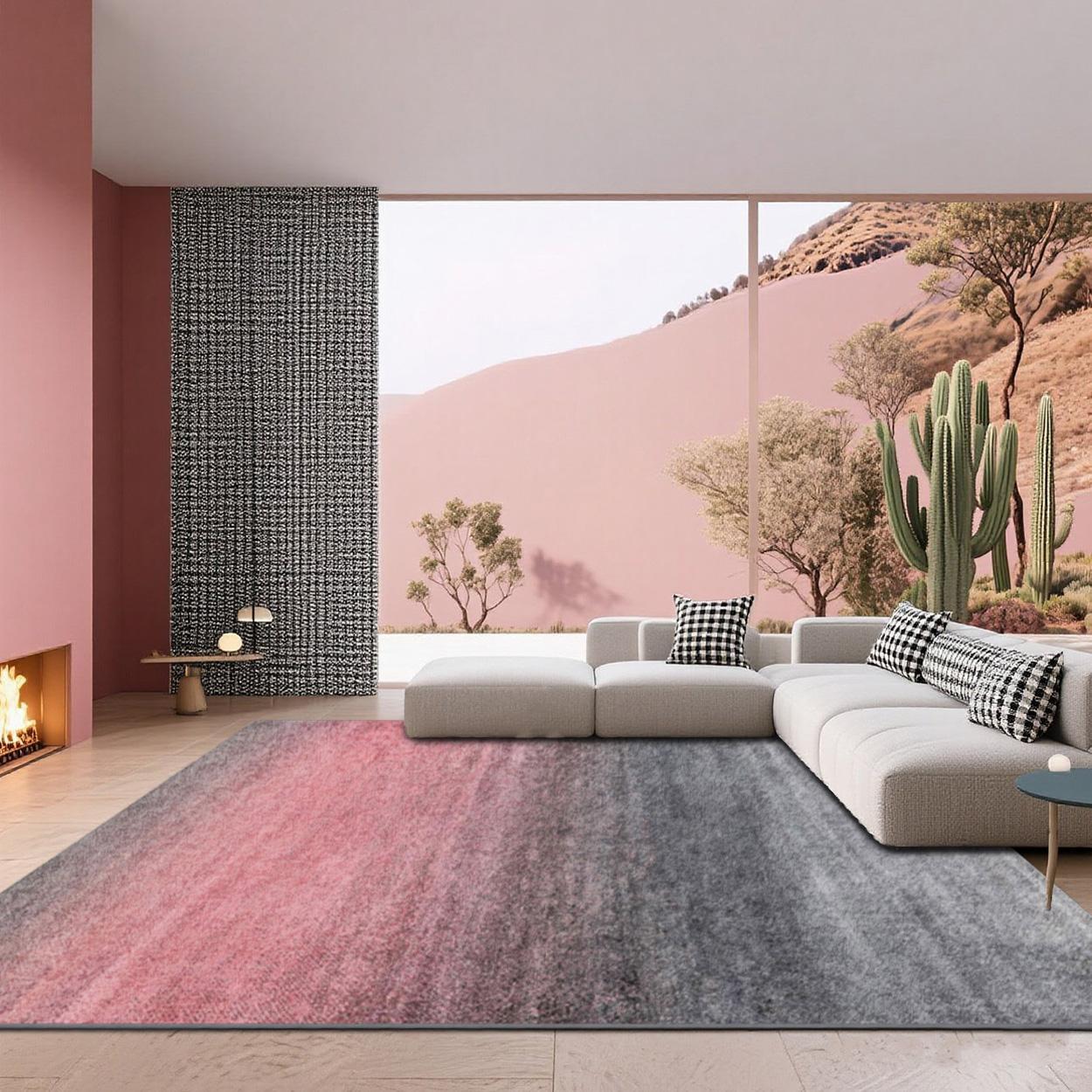 Velvet soft and comfortable patterned printed carpet, Fluffy Rug, suitable for multiple scenarios, available in various sizes, soft and non-shedding, Fluffy Area Rug