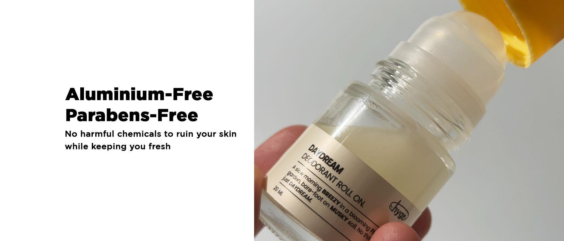 HYGR Deodorant Roll-On (20ml)｜Long-Lasting Odour Control｜Gentle on Skin｜Fresh, Clean Daily Body Scent | Easy to use