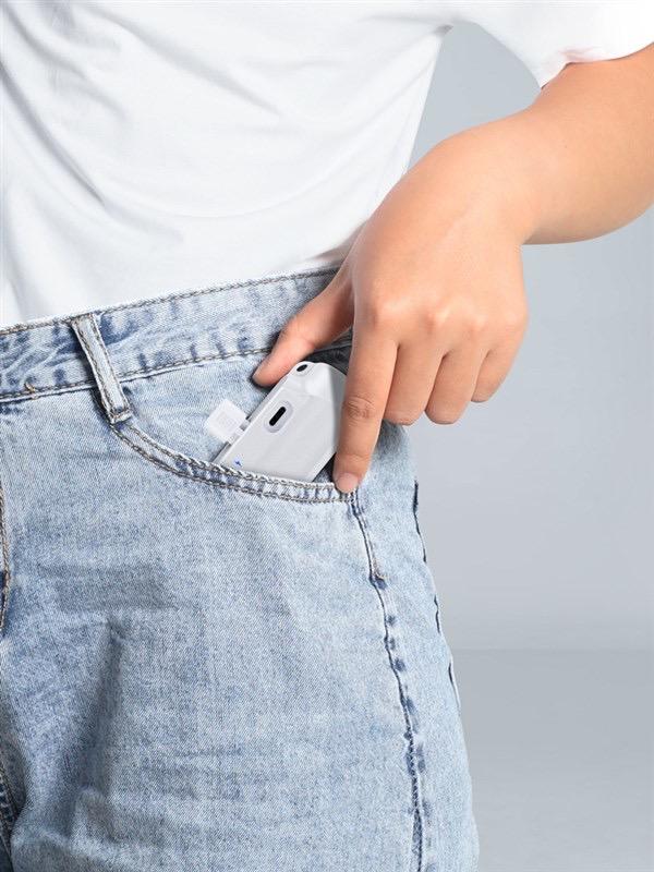 便携式充电器、移动电源、6500mAh 迷你超紧凑型便携式手机充电器电池组适用于 iPhone、Android(黑色)配件智能手机 便携式充电器、移动电源、6500mAh 迷你超紧凑型便携式手机充电器电池组适用于 iPhone、Android(黑色)配件智能手机