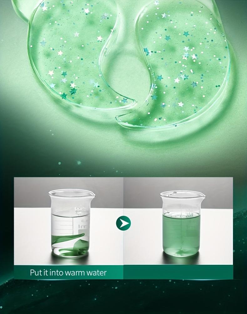 60pcs SADOER Collagen Gel Eye Mask for Dark Circles & Wrinkles - Seaweed Collagen Star-Shaped Patches, Sensitive Beige ('s Use), Hydrating Gel Patch to & Eye Wrinkles, Gel-Based Under-Eye