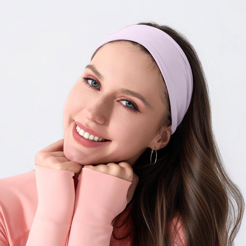 Yoga Headband Matched Color Clothes, Comfortable Stretch Design, Ideal for Yoga & Fitness, Perfect Gift for Women, Gym Wrap Headband