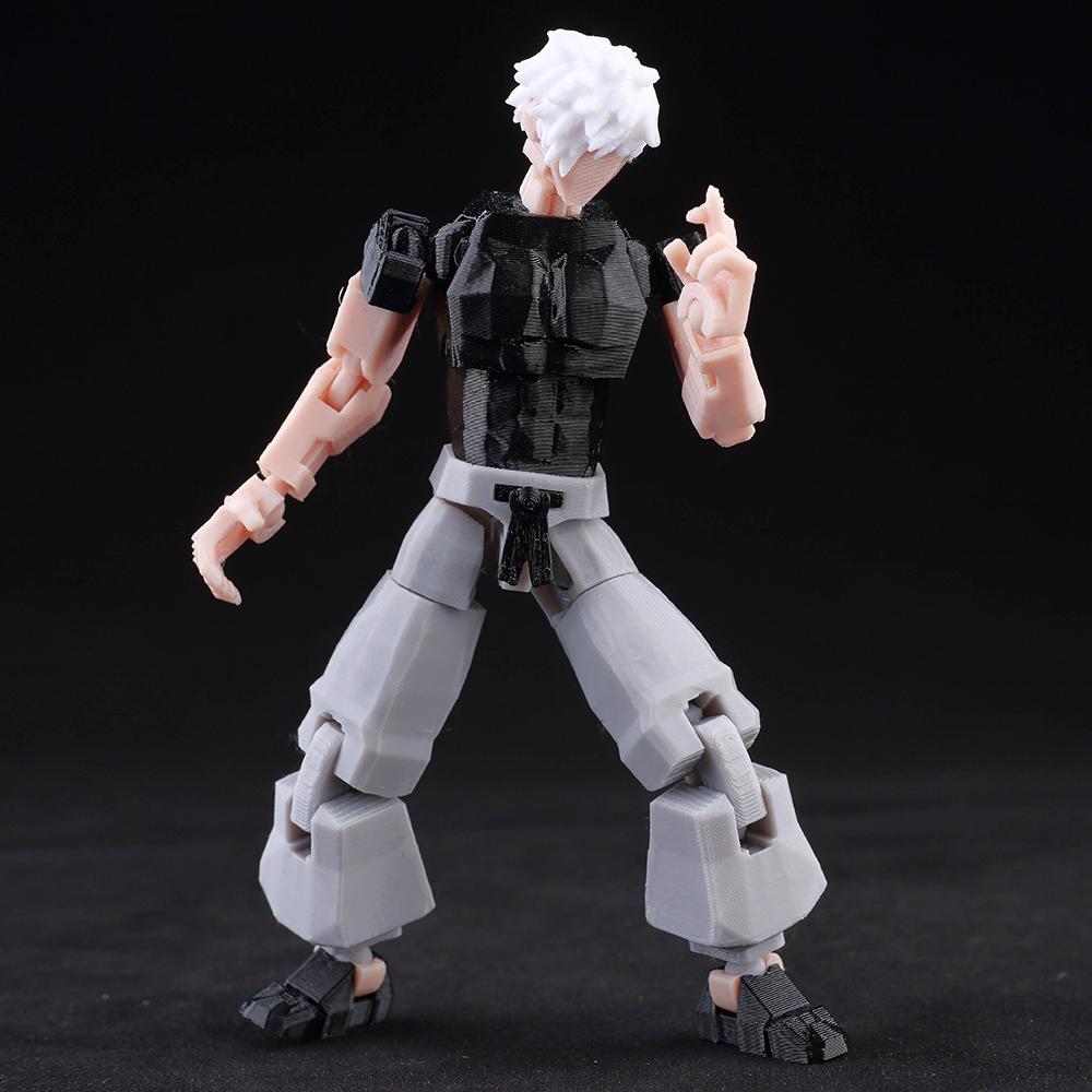 9L3D Printed Titan 13 Jujutsu Kaisen Mahoraga Figure Dummy 13 Lucky 13 Multi-Jointed Poseable Anime Model Collectible Toys Gifts