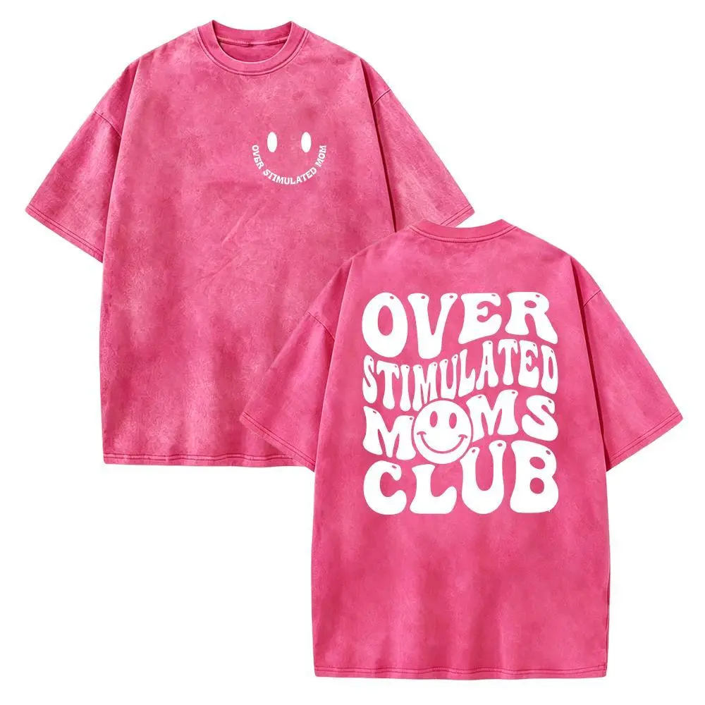 Washed T-shirt-Pink