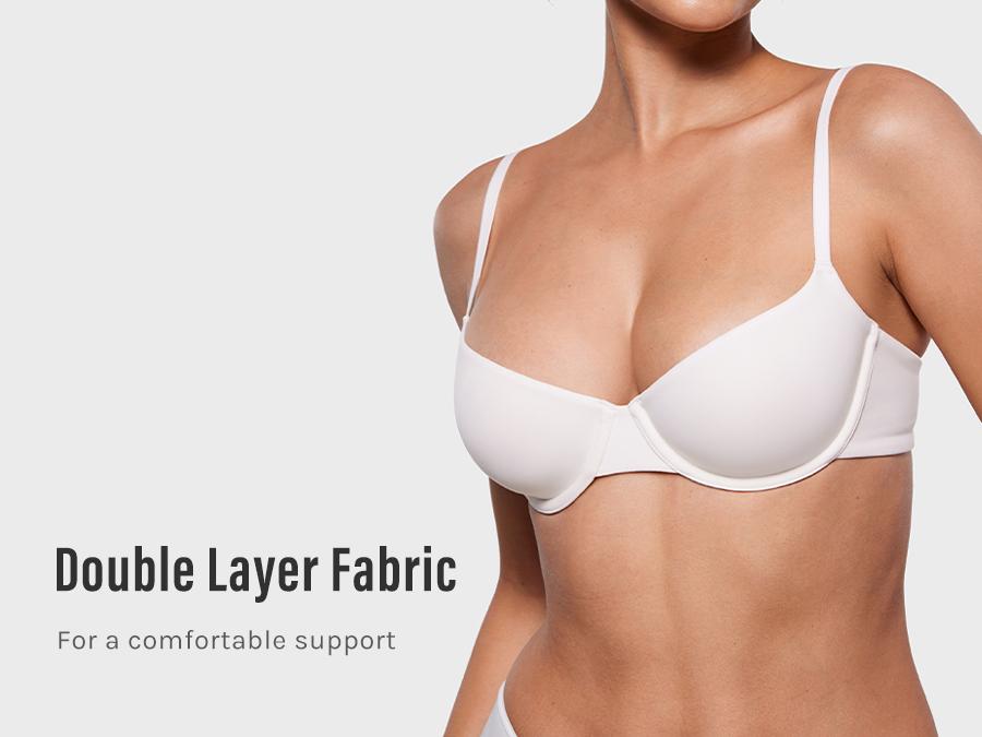 INLYRIC Women's Inbarely Plus Balconette Bra - Demi Unlined No Padding Underwire Comfort Natural Support Everyday Bras SpringStatements INLYRIC Women's Inbarely Plus Balconette Bra - Demi Unlined No Padding Underwire Comfort Natural Support Everyday Bras SpringStatements