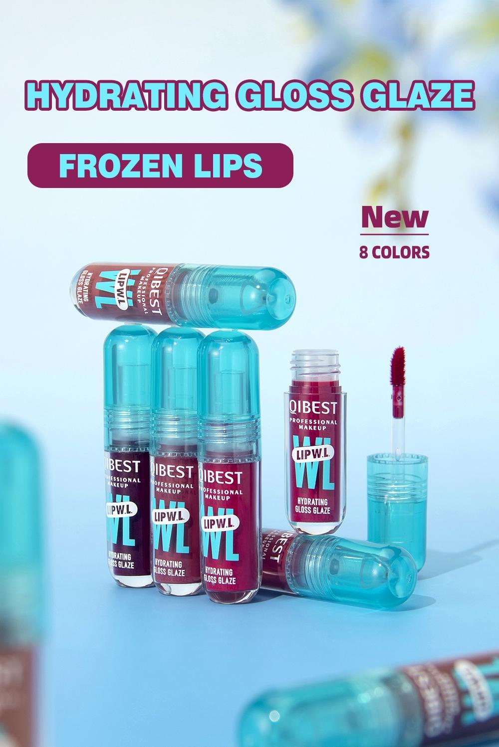 Hydrating Mirror Gloss Lipstick, Long-Lasting Moisture, Non-Greasy, Dewy Finish, Available in 8 Colors, Formaldehyde-Free, Single Item