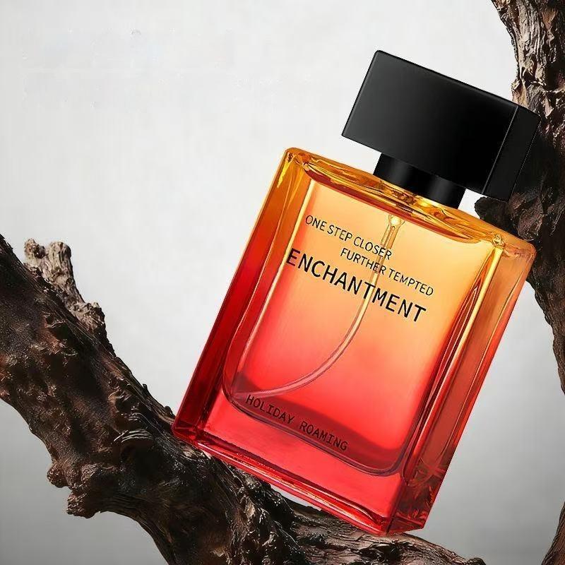 Men's Slightly Drunk Fougere Woody Perfume 50ML, Long-Lasting Light Fragrance, All Day Fragrance, Earthy Woody Scent, Captivating Scent, Natural Freshness, Perfect Gift for Boyfriend, Unisex Date Cologne