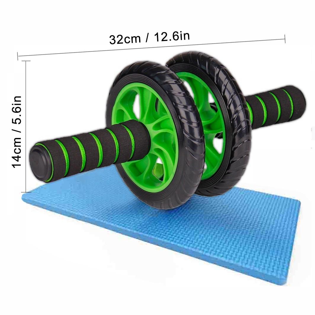 Ab Wheel Core Exercise Roller for Men & Women, Home Gym Fitness Equipment, Abdominal Workout Machine, Quiet Abdominal Workout, Slim Belly Trainer, Abdominal Training Equipment, Abdominal Muscle Trainer