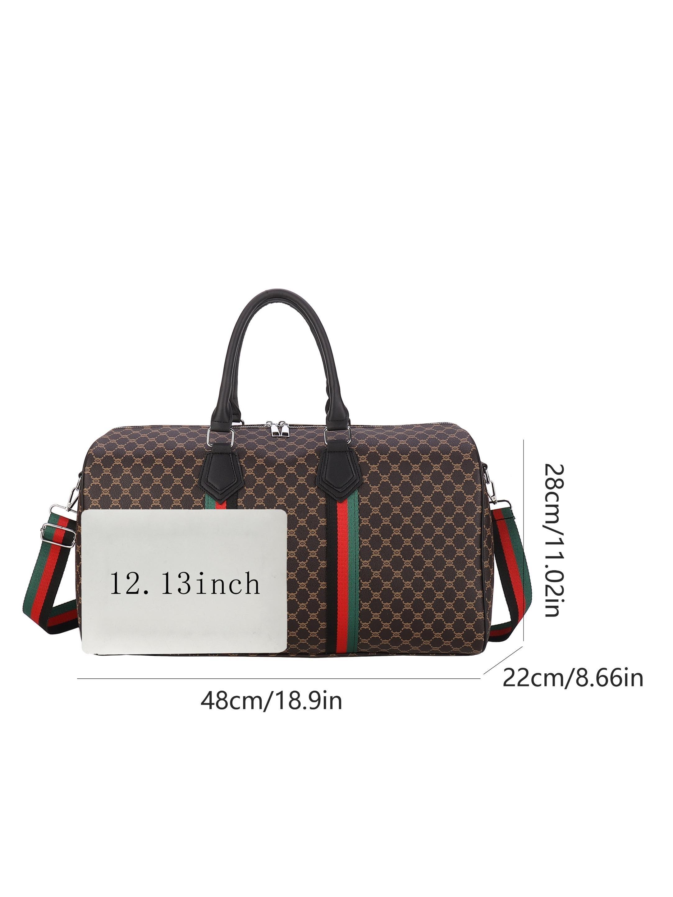 17.32x9.44x10.62 Inch Travel Tote Bag, Multi-Functional Commuter Handbag, Large Capacity Luggage Storage Bag, Lightweight Student Duffel Bag