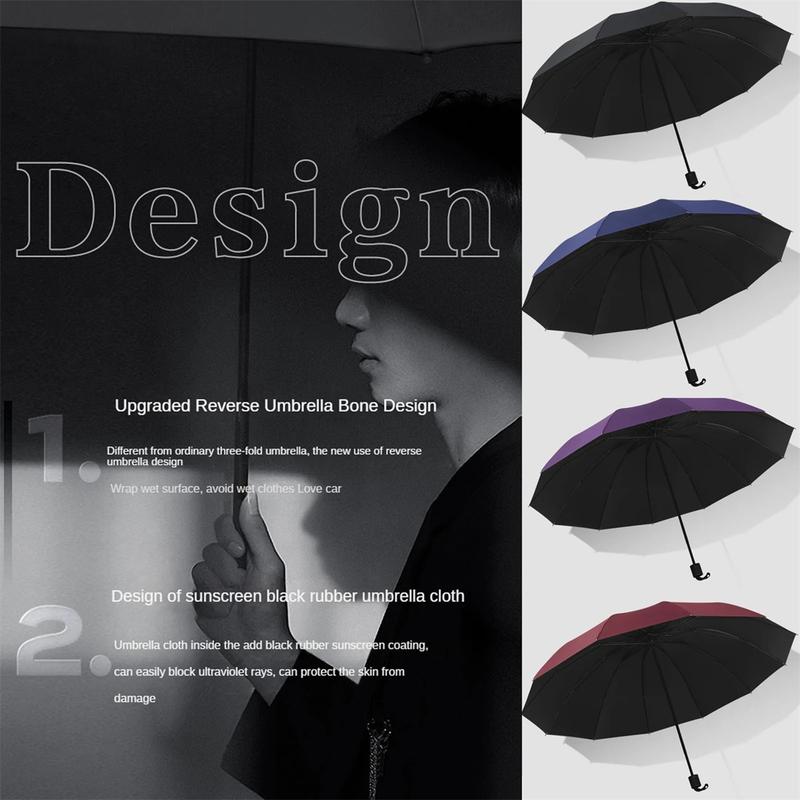 Large Umbrella, Foldable Umbrella, UV Protection Umbrella, Umbrella for Outdoor, Umbrella for Men & Women, Portable Foldable Umbrella, Perfect Gift for Valentine's Day
