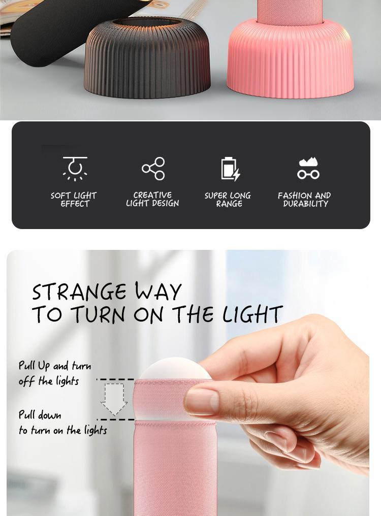Pull-Down Fun Lamp - Interactive Stroke Light with USB Charging, Novelty Desk Toy for Adult Gifts (Birthday Gag Present)