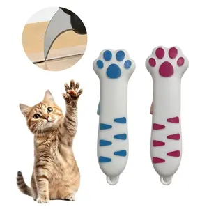 2026 New Extendable Cat Claw Knife, Cute Cat Shape Unboxer, Portable Pet Lover Tool, Multi-Functional Utility Knife for Boxes and Seals