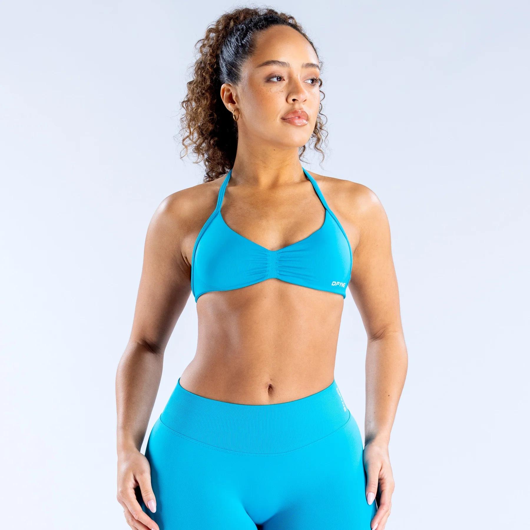 DFYNE Triangle Cup Seamless Bra + Shorts Set |   Quick-drying and breathable, suitable for fitness, yoga, and running |   One-piece design for unrestricted movement and light, free movement