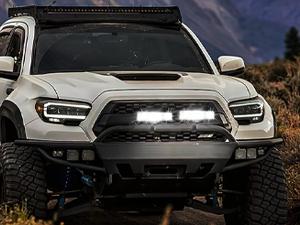 Nilight Side Shooter LED Light Bar/Pods 2PCS 6.5 Inch 60W Flood Spot Beam Combo Fog/Driving Light w/ 16AWG 5Pin Rocker Switch Wiring Harness Kit for Truck ATV UTV Boat